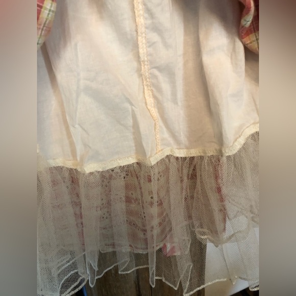 50ish style fit and flair strapless dress - Picture 5 of 14